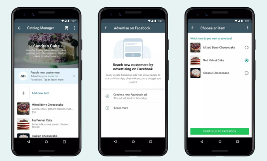 В приложении WhatsApp Business появится возможность запускать рекламу